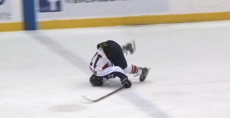(VIDEO): Possibly the most bizarre hockey celly of all time!