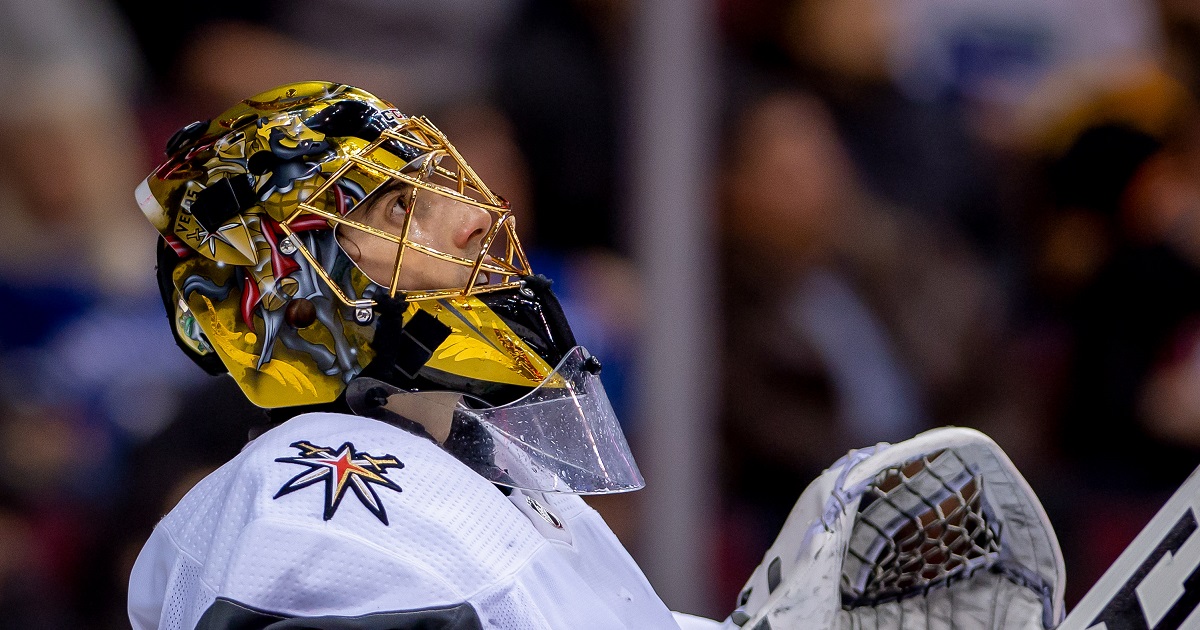 Marc Andre Fleury has been injured.