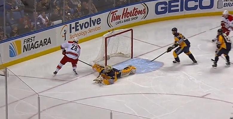Video: Alex Semin completely undresses Lindback with a nasty move.