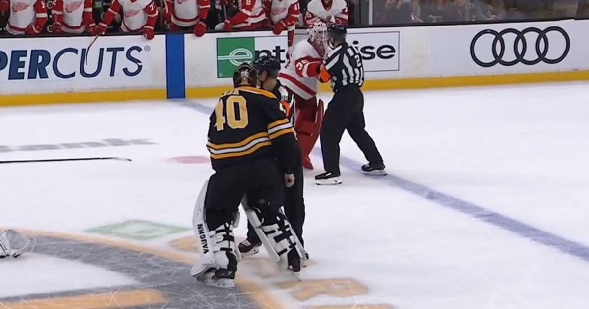 Howard and Rask try to square up as all hell breaks loose in Boston.