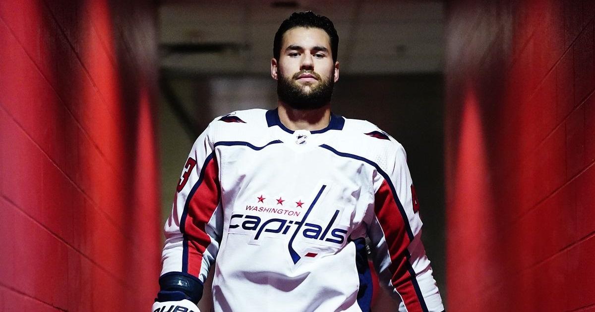 Tom Wilson-tunnel-Mark Blinch-NHLI-Getty