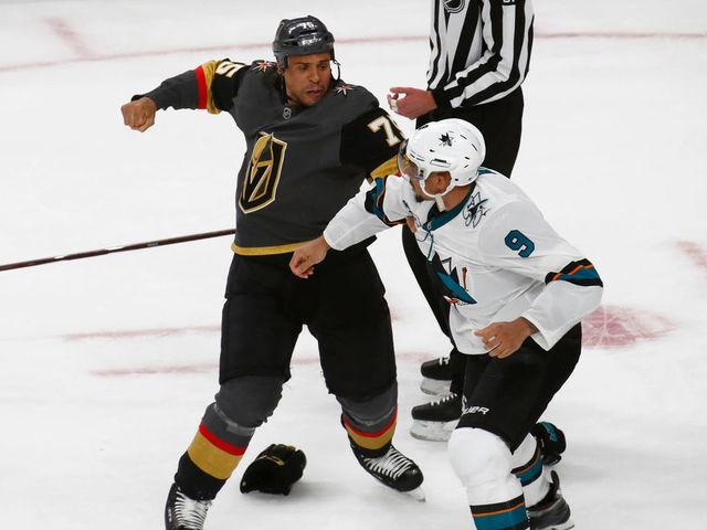 Ryan Reaves and Evander Kane (2019) 